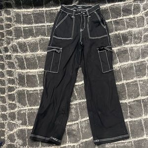 Rue21 Black Skater Straight Legged Pants